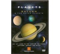 THE HISTORY CHANNEL - THE PLANETS - SATURN & THE OUTER PLANETS - NEW BUT NOT SEALED - VERY INTERESTING & COLLECTABLE