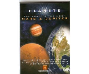 THE HISTORY CHANNEL - THE PLANETS - THE EARTH & THE MOON - MARS & JUPITER - NEW BUT NOT SEALED - VERY INTERESTING & COLLECTABLE