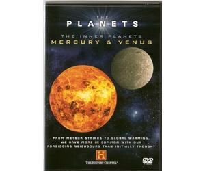 THE HISTORY CHANNEL - THE PLANETS - THE INNER PLANETS MERCURY & VENUS - NEW BUT NOT SEALED - VERY INTERESTING & COLLECTABLE