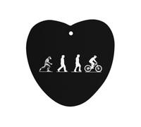 The History from Ape to Human Car Air Fresheners White | Cute Funny Long Lasting Scent Automotive Hanging Scented Cards Tablets