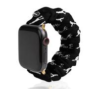 The History from Ape to Human Scrunchie Watch Band Elastic | Polyester Wristbands Quick Release Replacement Straps Compatible with IWatch