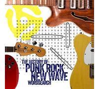 The History of Punk Rock New Wave Wordsearch: Brain games for aging punkers