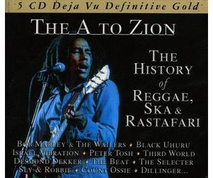 THE HISTORY OF REGGAE,SKA & RA - BOB MARLEY, COUNT OSSIE, THE BEAT- 5 CD NEW