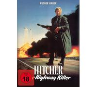 The Hitcher UNCUT Edition Media Book 2 Disc DVD Rutger Hauer UK Compatibl R2 New