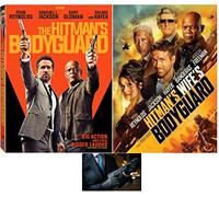The Hitman's Bodyguard & Hitman's Wife's Bodyguard Double Feature 2 DVD Set Includes Glossy Print Hitman Art Card