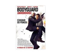 The Hitman's Bodyguard Movie Poster (4) Canvas Poster Bedroom Decor Landscape Office Room Decor Gift 24x36inch(60x90cm)