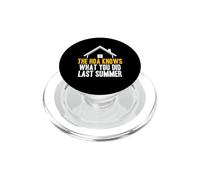 The HOA Knows What You Did Last Summer Funny Homeowner PopSockets PopGrip for MagSafe