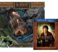 The Hobbit: An Unexpected Journey Extended Edition with Limited Edition Amazon Exclusive Bilbo/Gollum Statue (Blu-ray 3D + Blu-ray)