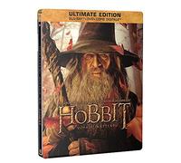 THE HOBBIT AN UNEXPECTED JOURNEY GANDALF STEELBOOK BLU-RAY BRAND NEW AND SEALED