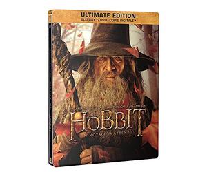 THE HOBBIT AN UNEXPECTED JOURNEY GANDALF STEELBOOK BLU-RAY BRAND NEW AND SEALED