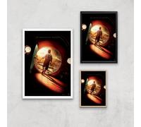 The Hobbit: An Unexpected Journey Giclee Art Print - A4 - White Frame