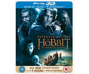 The Hobbit: An Unexpected Journey - Limited Extended Edition Steelbook [Blu-ray 3D + Blu-ray]
