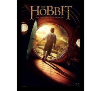 The Hobbit An Unexpected Journey Movie Poster Framed Print The Hobbit Multicolor