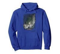 The Hobbit At Smaug's Door Pullover Hoodie, Adult Unisex, Royal Blue, X-Large