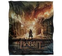 The Hobbit Dragon Blanket Multicoloured (58In X 36In)