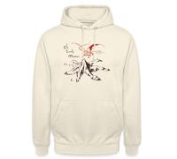 The Hobbit Drawing The Lonely Mountain With Smaug Unisex Hoodie
