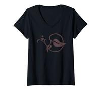 The Hobbit Elven Leafs Icon V-Neck T-Shirt