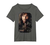 The Hobbit Kili T-Shirt, Women's Plus, Asphalt Grey, 4X