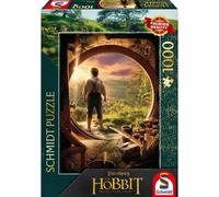 Schmidt Spiele 58552 58552 The Hobbit 58552 Puzzle 1000-Piece Leaving Bag End Multi-Coloured