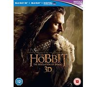The Hobbit: The Desolation of Smaug [Blu-ray 3D + Blu-ray + UV Copy] [2013] [Region Free]