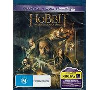 The Hobbit The Desolation of Smaug Blu-Ray DVD + Digi UV (Australian import)