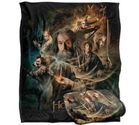 The Hobbit: The Desolation Of Smaug Movie Poster Blanket Multicoloured (One Size)