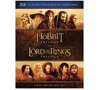 The Hobbit Trilogy and The Lord of the Rings Trilogy [Blu-ray]