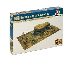 The Hobby Company 8001283060707 Italeri 510006070-1:72 WWII - Accessories and Bunker