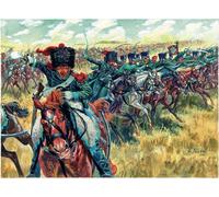 The Hobby Company Italeri 1:72 - French Light Cavalry (Nap. Wars), Brown