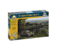 Italeri Model Kit Pz.Kpfw.VI Tiger I Ausf. E Fast Assembly 1:72 (7505)