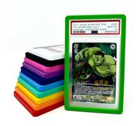 The Hobby Lair Elite Bumper Guard for PSA Graded Cards ONLY | New Stackable Design | Ultimate Edge Protector | Green Slab Shield [1 Pack]