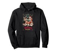 The Holiday Reader Festive Skeleton Winter Pullover Hoodie