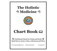 The Holistic Medicine Chart Book: Nutritional Charts for Foods and Herbs, Bach Flower, Gems, Color, 5 Elements and More: Volume 5