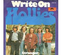The Hollies - write on 45 rpm single