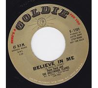 The Hollywood Flames - 45vinylrecord Believe In Me/Elizabeth (7"/45 rpm)
