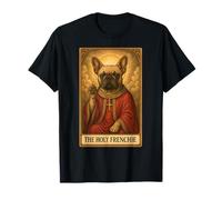 The Holy Frenchie Tarot Card Spiritual Cute French Bulldog T-Shirt