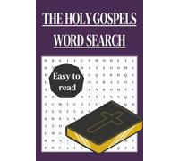 The Holy Gospels Word Search: Bible-Based Word Puzzles with Easy to Read Print | 6x9 inches, 110 pages | 50+ puzzles | Gift for pastors, volunteers, Sunday school