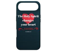 The Holy Spirit Changes Your Heart 2 Corinthians 3:3 Case for iPhone Air
