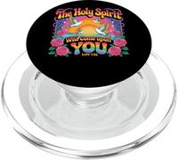 The Holy Spirit Will Come Upon You Luke 1:35 PopSockets PopGrip for MagSafe