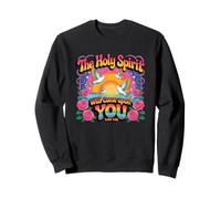 The Holy Spirit Will Come Upon You Luke 1:35 Sweatshirt