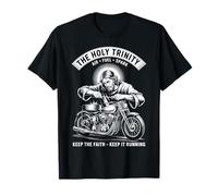 The Holy Trinity Air Fuel Spark Funny Biker Motorcycle Rider T-Shirt