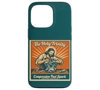 The Holy Trinity Compression Fuel Spark Keep Faith Running Case for iPhone 13 Pro