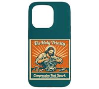 The Holy Trinity Compression Fuel Spark Keep Faith Running Case for iPhone 15 Pro