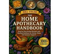 The Home Apothecary Handbook: Step-by-Step Herbal Recipes and Healing Solutions for Stress, Sleep, and Immune Support