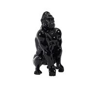 THE HOME DECO FACTORY Resin Crouching Gorilla 24 cm