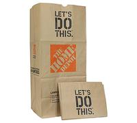 The Home Depot 49022 Heavy Duty Brown Paper Lawn and Refuse Bags for Home and Garden, 30 gal (Pack of 5)