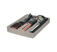 The Home Edit by iDesign, Silicon Heat Resistant Organiser for Hair styling Devices, Grey