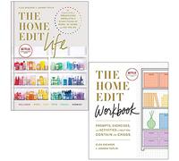The Home Edit Life & The Home Edit Workbook By Clea Shearer and Joanna Teplin 2 Books Collection Set