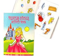 The Home Fusion Company A6 Princess Sticker Activity Books