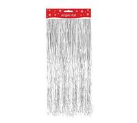 The Home Fusion Company Christmas Xmas Decoration Angel Hair Tinsel Lametta White Red Silver Gold